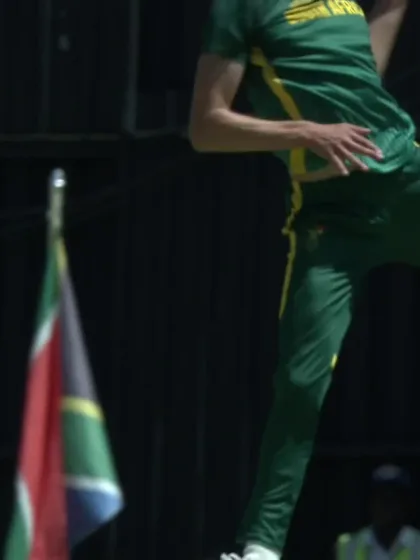 Shamar Apple - Wicket - West Indies vs South Africa