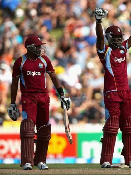 Rampant West Indies squares series