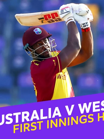 Australia v West Indies: First innings highlights