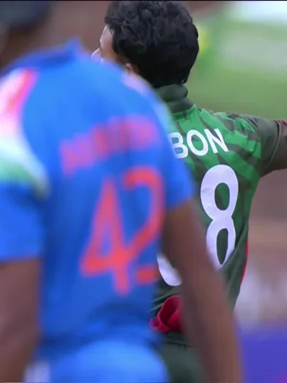 Ambrish Sukumar - Wicket vs Bangladesh