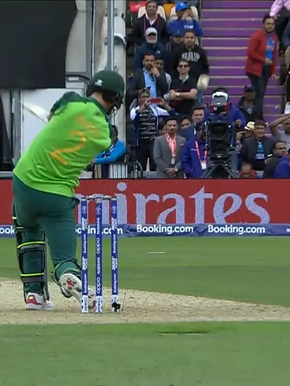 CWC19: SA v IND - Morris caught at long-off