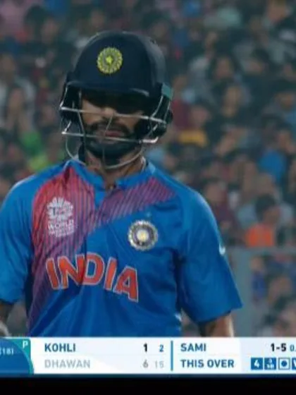 Rohit Sharma Wicket Fall IND V PAK Video ICC WT20 2016