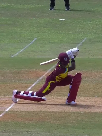 Logo of N Cumberbatch with a Batting vs Australia Women Under-19