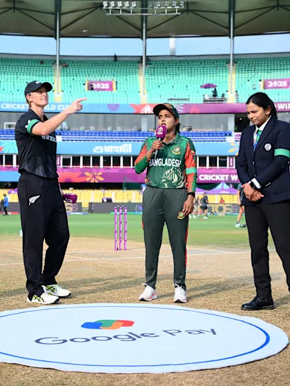 New Zealand win toss against Bangladesh | CWC25