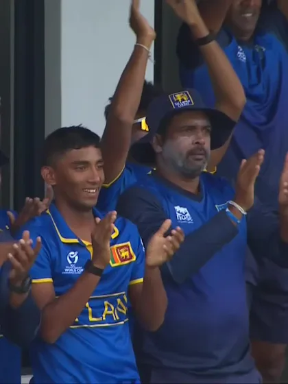 Dimantha Mahavithana with a Spectacular Four vs. Japan