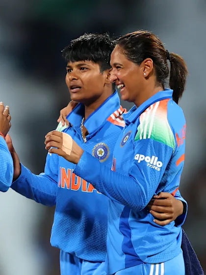 India see off New Zealand to reach CWC25 semis