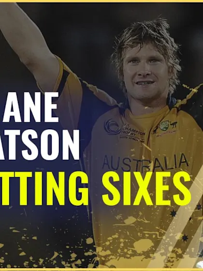 Shane Watson: 60 seconds of sixes