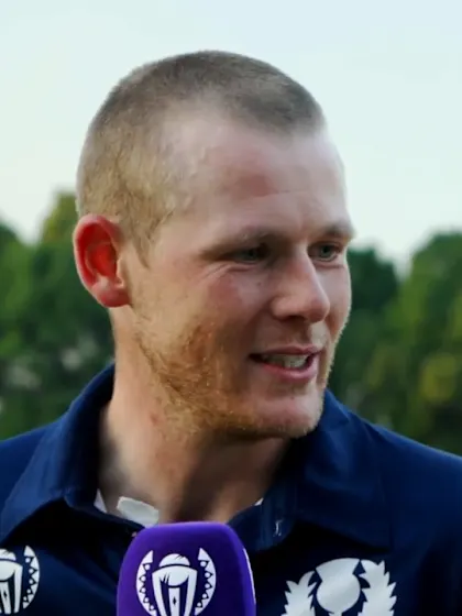 ‘I owe a lot to this team’ - Scotland hero Michael Leask dedicates thrilling knock to teammates | CWC23 Qualifier