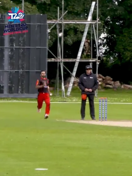 ICC Men's T20 World Cup Europe Final 2019, GER v NOR - Four boundaries for Norway