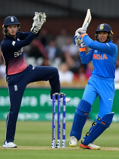 Mandhana and Raj inspire India to win over host England