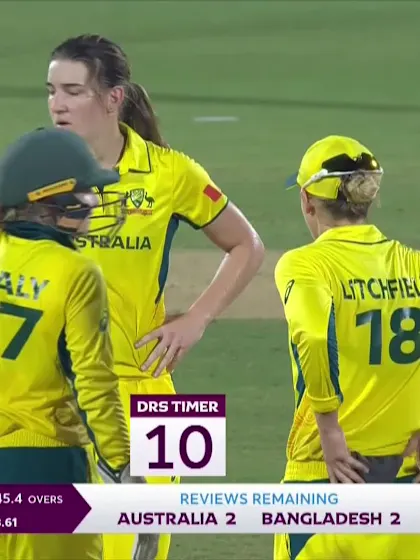 Nishita Nishi - Wicket - Australia Women vs Bangladesh Women