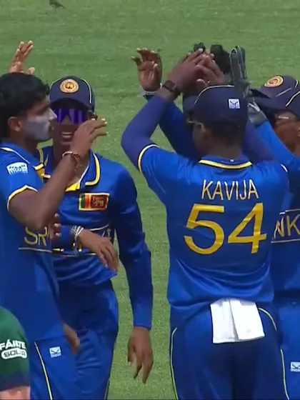 Sebastian Dijkstra - Wicket - Sri Lanka vs Ireland