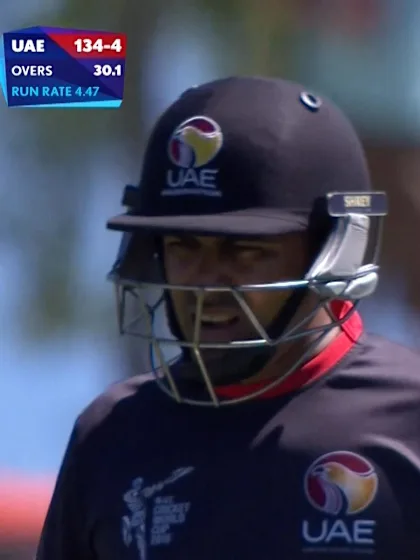 Amjad javed's Massive six ! – ZIM vs UAE