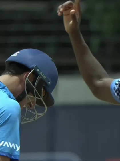Khalid Ahmadzai - Wicket - Afghanistan vs Tanzania