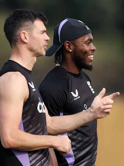 Anderson's advice for England quicks ahead of Ashes opener