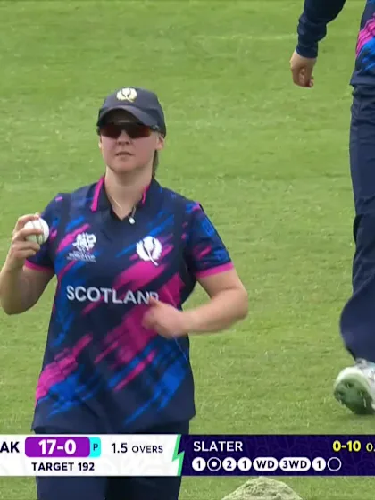 Gull Feroza - Wicket - Scotland vs Pakistan