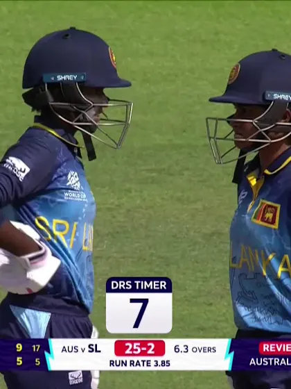 Logo of Kaveesha Dilhari - Wicket - Australia vs Sri Lanka
