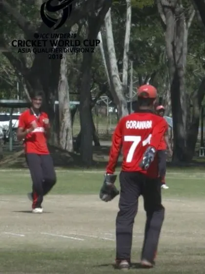 ICC U19 CWC Asia Qualifier Division 2: Sharp catch by Mehran Zeb ends Oman's innings at 130