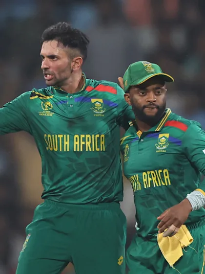 Logo of Keshav Maharaj on path to 'homecoming' World Cup in India | CWC23