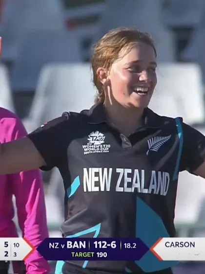 Logo of Wicket-Nahida-Akter-New-Zealand-Women v Bangladesh ICC T20WC 2023