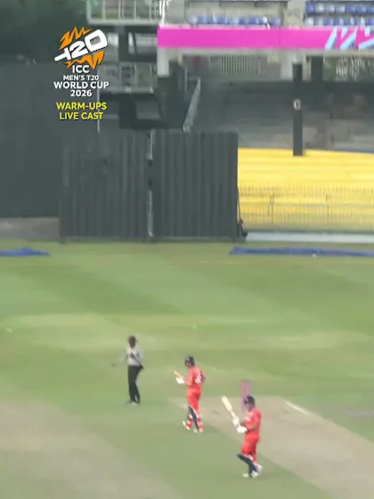 Michael Levitt - Wicket - Netherlands vs Zimbabwe