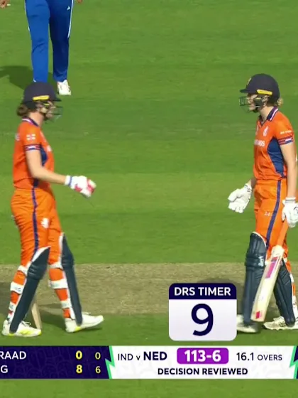 Myrthe Raad - Wicket - India vs Netherlands