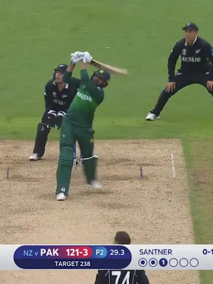 Logo of Nissan POTD - Haris Sohail launches Santner for six into the crowd