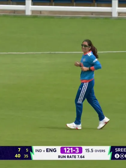 Freya Kemp - Wicket - India vs England