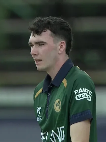 Aadian Racha - Wicket - West Indies vs Ireland