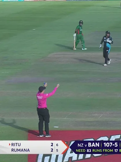 Wicket-Rumana-Ahmed-New-Zealand-Women v Bangladesh ICC T20WC 2023