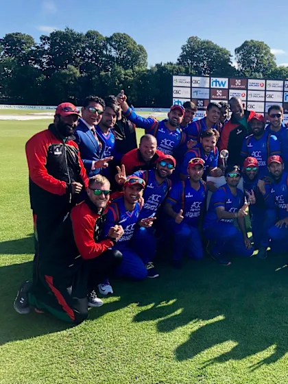 Brilliant Afghanistan see off Ireland to secure ODI series