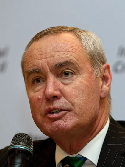 ICC President Alan Isaac congratulates Nepal and Uganda for qualifying for ICC CWCQ 2014