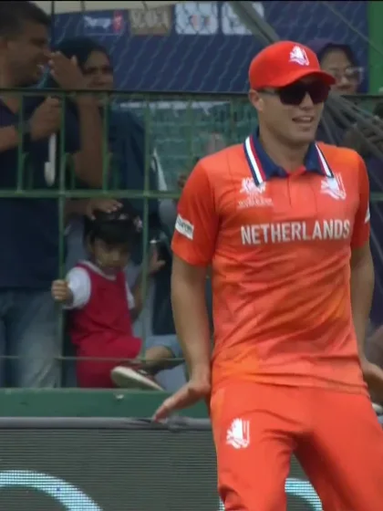 Babar Azam - Wicket - Pakistan vs Netherlands