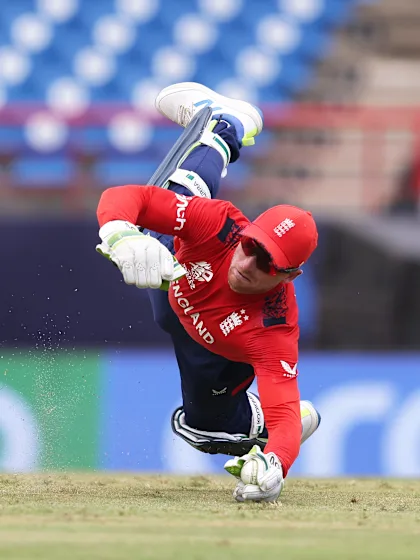 Jos Buttler holds on to ‘brilliant’ catch to pick up key wicket | ENG v SA | T20WC 2024