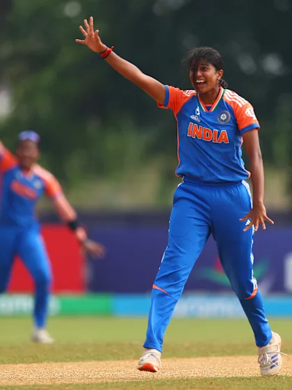 Joshitha VJ strikes in her first over yet again | U19WC 2025