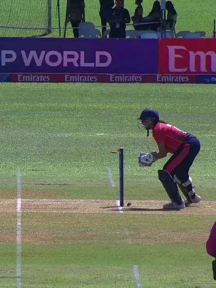 Logo of H Francis with a Batting vs USA Women Under-19