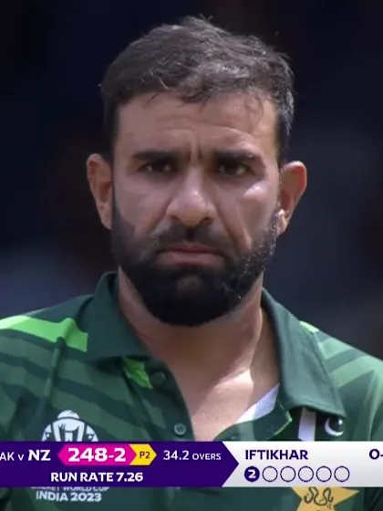 Kane Williamson - Wicket - New Zealand vs Pakistan