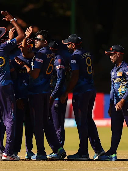 Sri Lanka complete perfect group stage with Scotland success