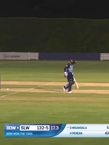 Logo of Sachini Nisansala - Wicket - Sri Lanka Women vs Bangladesh Women