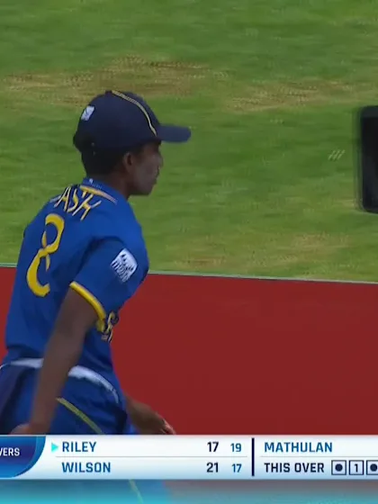 0 Riley with a Four vs. Sri Lanka