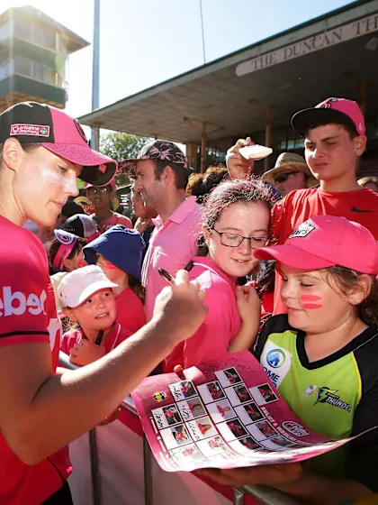 More girls are taking up cricket in Australia