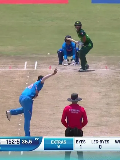 ICC U19 CWC: IND v PAK – Highlights of Rohail Nazir's 62