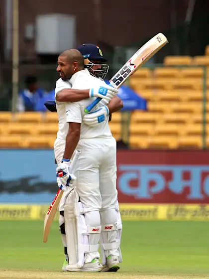Afghanistan bounce back after Dhawan, Vijay centuries