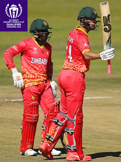 Zimbabwe sizzle in huge victory over USA | CWC23 Qualifier