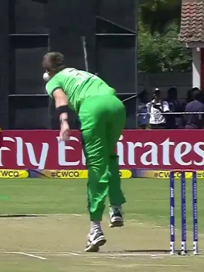 Masakadza caught behind off Rankin