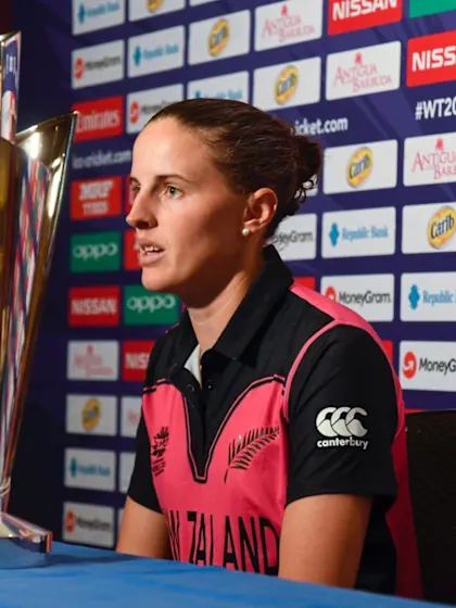 3 November - Antigua - New Zealand Captain Amy Satterthwaite pre-tournament press conference