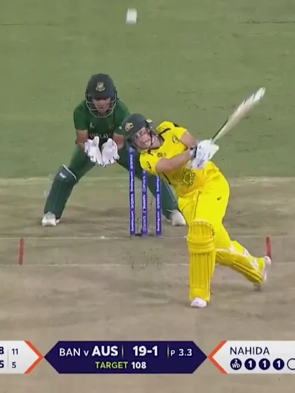 Logo of Six - Alyssa Healy | AUS v BAN | Women's T20WC 2023