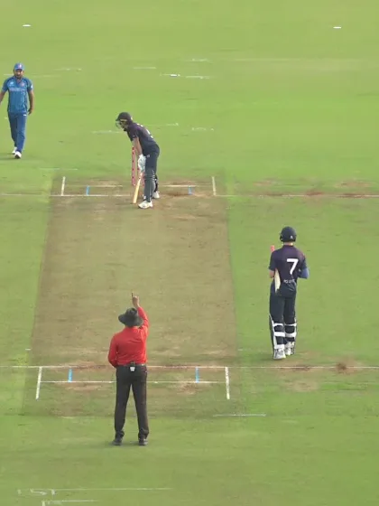 Brandon Mcmullen - Wicket - Afghanistan vs Scotland