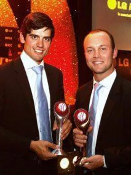Trott, Cook talk exclusively about winning at the LG ICC Awards