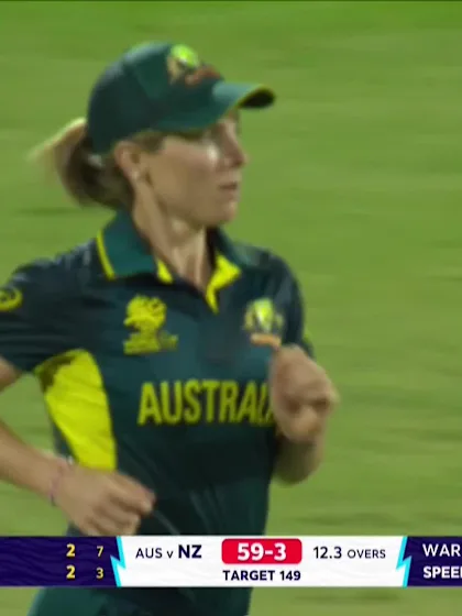 Logo of Brooke Halliday - Wicket - Australia vs New Zealand